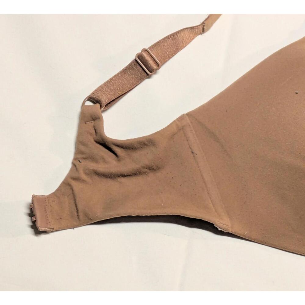 Wacoal 32DD Molded Padded Wireless Mocha Bra EUC - Picture 6 of 6